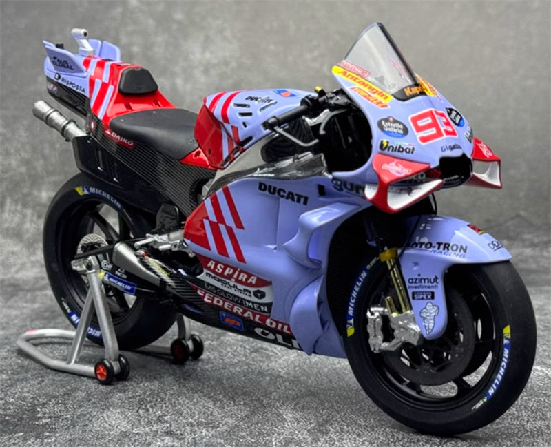 Kiloworks GRESINI DUCATI GP23 Marquez 93# motorcycle 1:12 motorcycle Pre-built Model