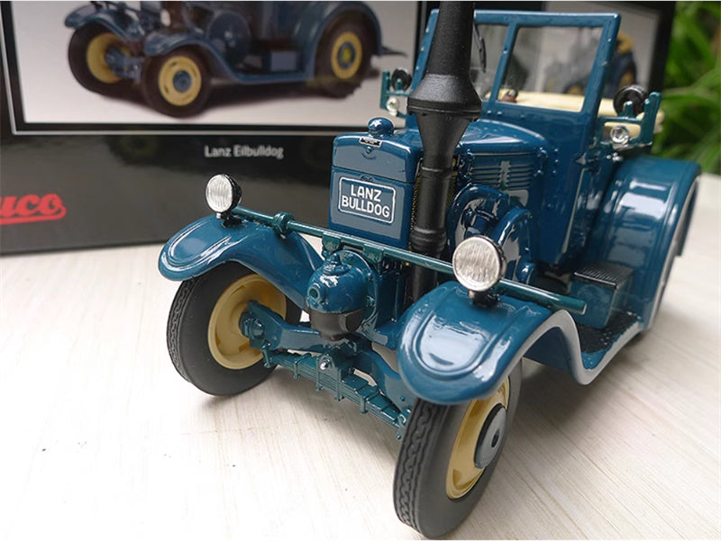 SCHUCO Lanz Eilbulldog German Bulldog Tractor Limited Edition 1500PCS ONLY royal blue 1:32 Truck Pre-built Model