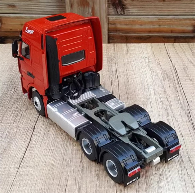 Sinotruk HOWO TH7 Tractor Truck Red 1:36 Truck Pre-built Model