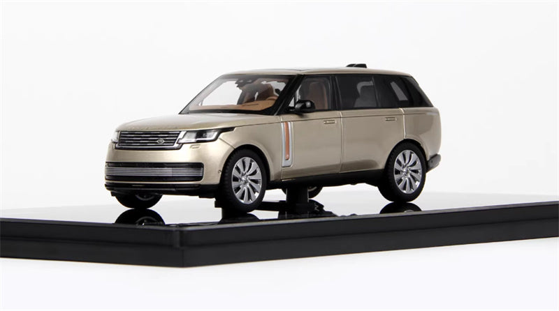 1:43 Land Rover Range Rover Honor Genesis 2022 golden  LCD MODELS Extended Edition DIECAST Car Model