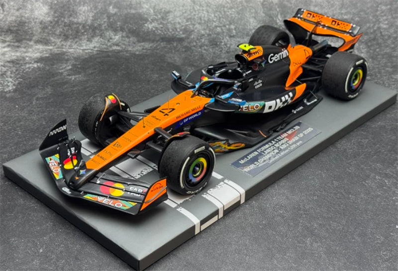 1:18 McLaren MCL39 Norris Winner Abu Dhabi 2025  MINICHAMPS Limited Edition 1200PCS ONLY Resin Model