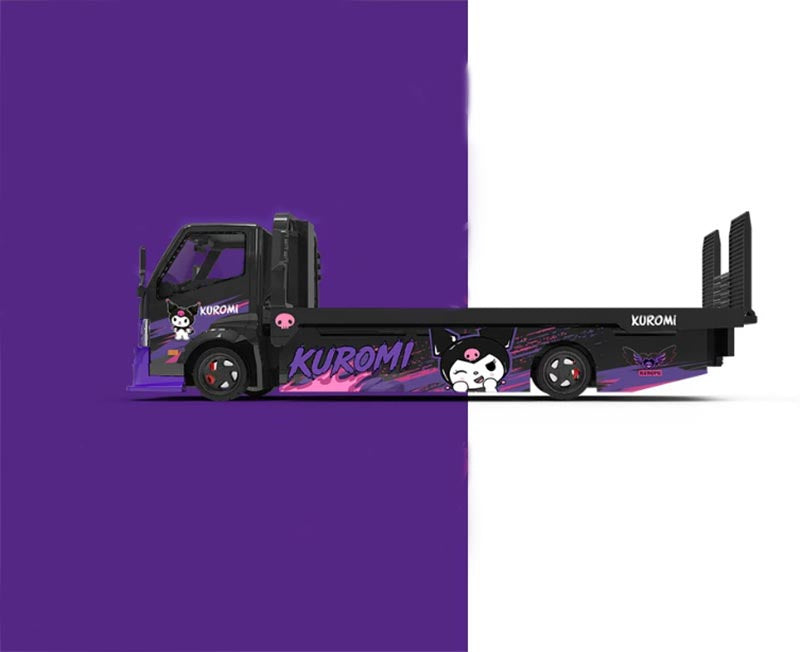 1:64 Hino H300 Black/Purple COOL.CAR DIECAST Model
