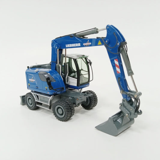 NZG Liebherr A918 Compact C.SCHNORPFEIL Wheeled Excavator 1:50 Truck Pre-built Model