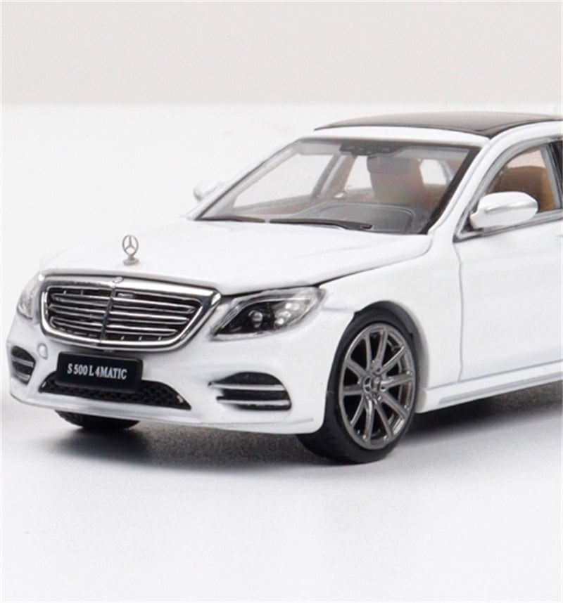 1:64 Mercedes Benz S500L W222 White Glory Model DIECAST Limited Edition 799pcs ONLY Model