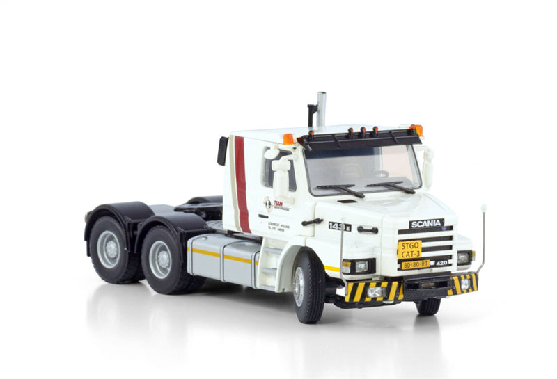 WSI SCANIA 3 SERIES TORPEDO 6X4 Team Heavy Lift 1:50 Truck Pre-built Model