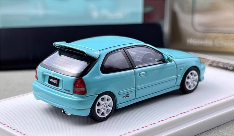 Focal Horizon Honda Civic EK9 Type-R 1st Generation Blue Limited Edition 999PCS ONLY 1:64 Car Pre-built Model view8
