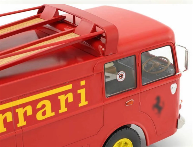 NOREV Fiat Bartoletti 306/2 Ferrari JCB racing transport vehicle 1:18 DIECAST Truck Lorry