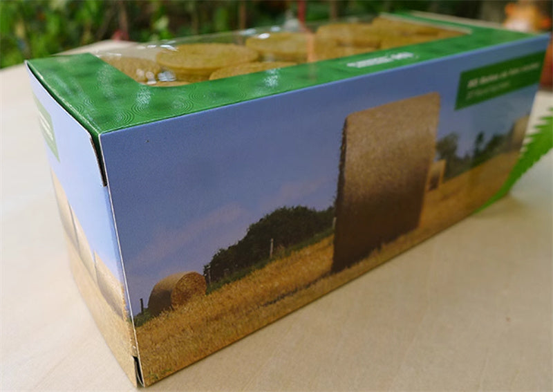 Universal Hobbies 20 Round Hay Bales 1:32 ACCESSORIES Pre-built Model