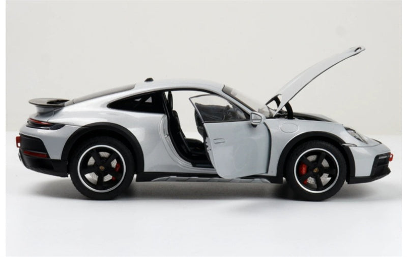 1:18 Porsche 911 Dakar  Silver Duck Tail NOREV  DIECAST Model