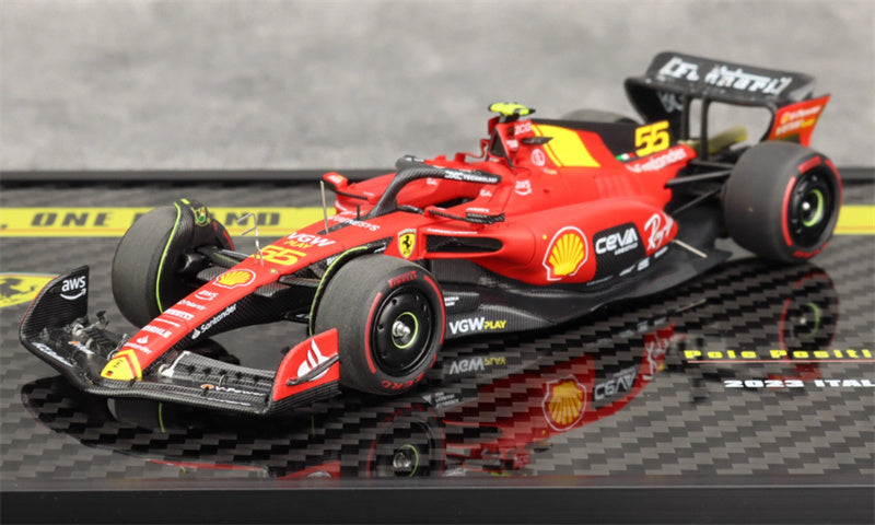 1:43 BBR MODELS Ferrari 499P # 51 Le Mans Champion & SF23 # 55 Monza GP 2023 LTD view9