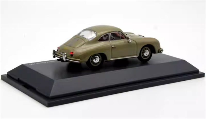 Schuco Porsche 356A Coupe olive drab Hard top Limited Edition 750PCS ONLY 1:43 Car Pre-built Model view2