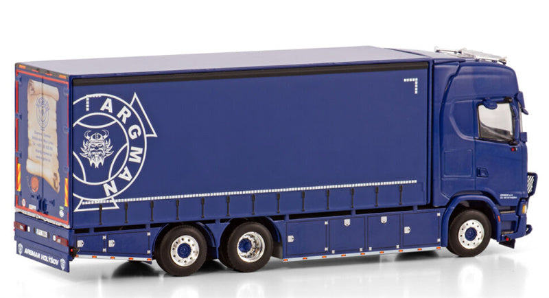 WSI  SCANIA S HIGHLINE CS20H 6X2 TAG AXLE RIGED TRUCK CURTAINSIDE - 3 AXLE Argman s.r.o. 1:50 Truck Pre-built Model