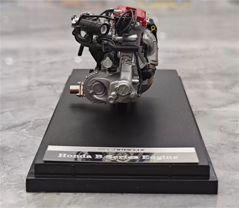 MOTORHELIX Honda B Series EK9 Engine Limited Edition 500PCS ONLY 1:18 Car Accessories Pre-built Model view5