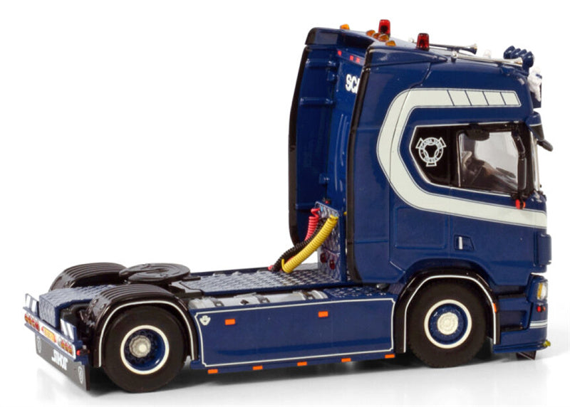 WSI SCANIA R HIGHLINE CR20H 4X2 Maik Grooten Transport 1:50 Truck Pre-built Model