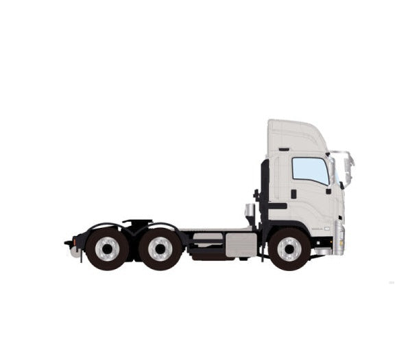 1:50 Isuzu GIGA FULL-CAB WSI Silver DIECAST Model
