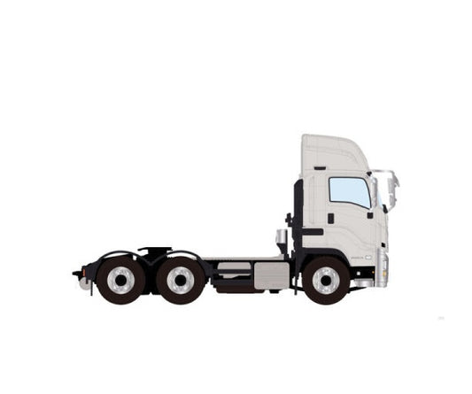 1:50 Isuzu GIGA FULL-CAB WSI Silver DIECAST Model