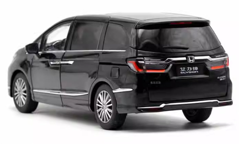 Dongfeng Honda ELYSION MPV 2022 black 1:18 Car Pre-built Model view4