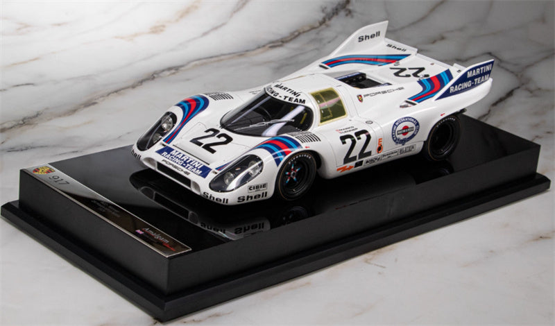 1:18 Porsche 917k #22 Amalgam Resin Car Model view1