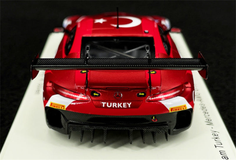 1:43 Spark Team Turkey Mercedes AMG GT3 Winner FIA GT Nations Cup Bahrain 2018 view6