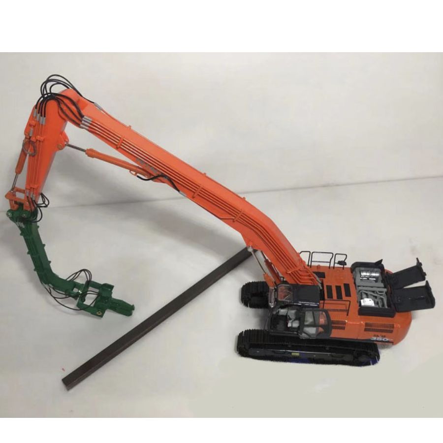 Hitachi  ZAXIS350-6 Piling machine Green 1/50 DIECAST Truck