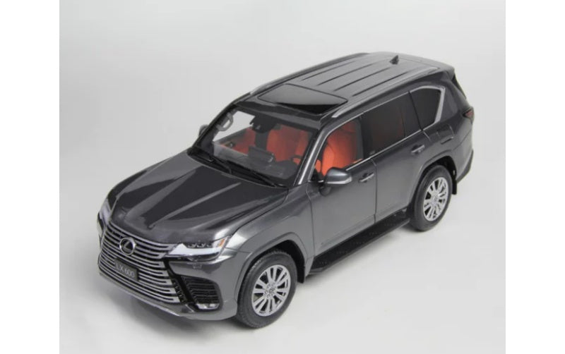 1:18 Lexus LX600 Gray LCD MODELS DIECAST Truck Model