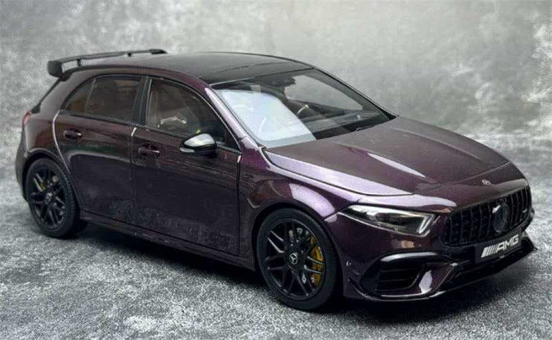 1:18 Mercedes-Benz AMG A45 S  purplish red NZG Limited Edition 300PCS ONLY DIECAST Model