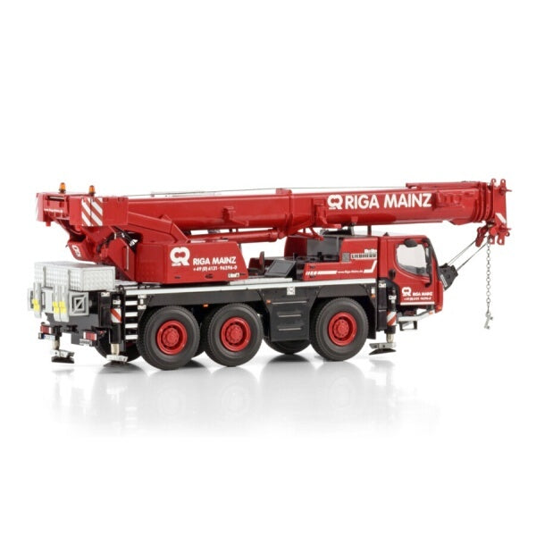 1:50 LIEBHERR RIGA MAINZ LTM 1050-3.1 WSI  Red Diecast Model