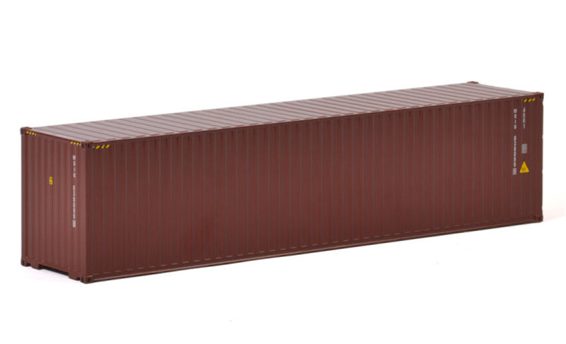 WSI 40 FT CONTAINER Premium Line 1:50 Truck Pre-built Model