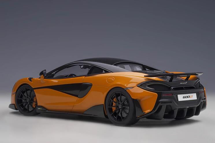 AUTOART McLaren 600LT sports car orange 1:18car Pre-a Model