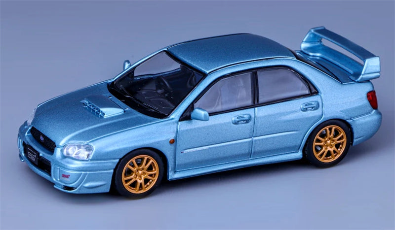 1:64 Subaru Impreza WRX STI 8th Generation Sedan  Ice Blue Furuya DIECAST Model