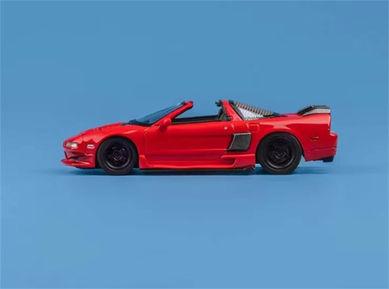 1:64 Honda Acura NSXTRA Filp-Up Light Limited Edition 499pcs ONLY  Red Finclassically DIECAST Model