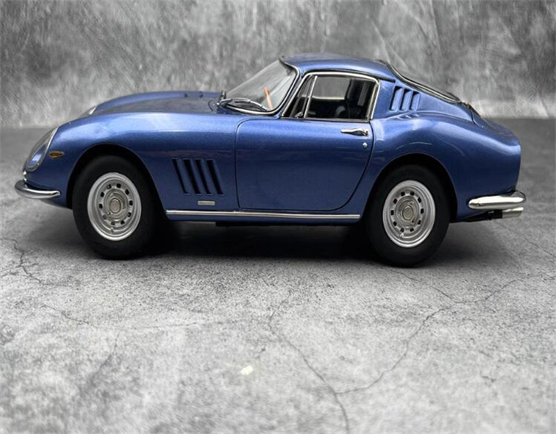 CMC Ferrari 275 GTB/C 1966 Classic sports car blue 1:18car Pre-a Model