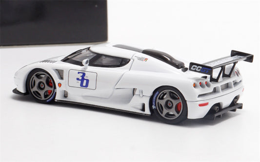 Autobots Models Koenigsegg CCGT white 1:64 Car Pre-built Model view2