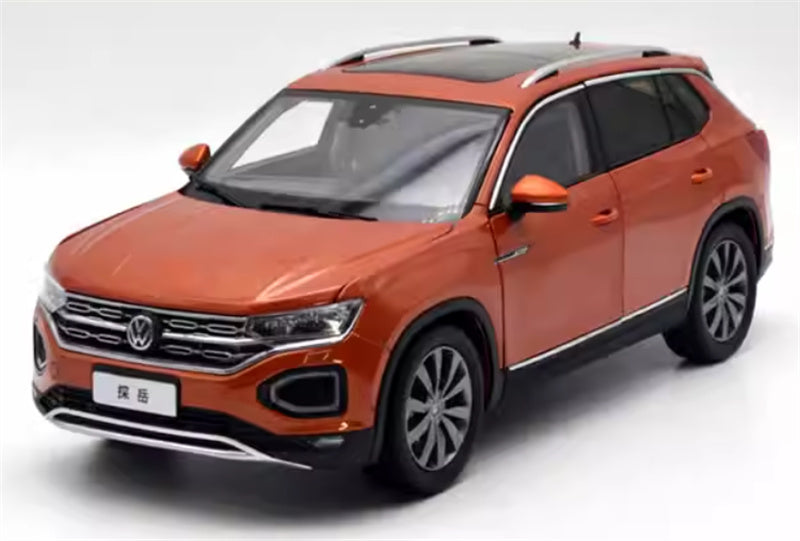 FAW Volkswagen VW TAYRON SUV orange 1:18 Car Pre-built Model view1