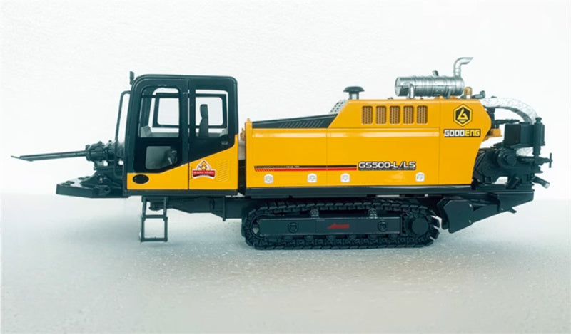 GOODENG MACHINE GS500-L/LS horizontal directional drilling Machine Long pole version Limited Collectors Edition 1:24 Truck Pre-built Model
