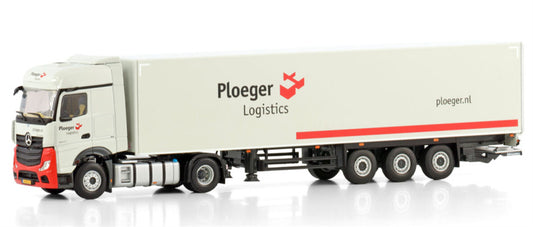 WSI ACTROS MP5 BIG SPACE 4X2 BOX Ploeger Logistics 1:50 Model