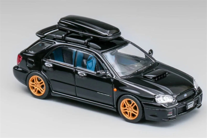 1:64 Subaru Impreza WRX STI 8th Generation Wagon  Black Furuya DIECAST Model