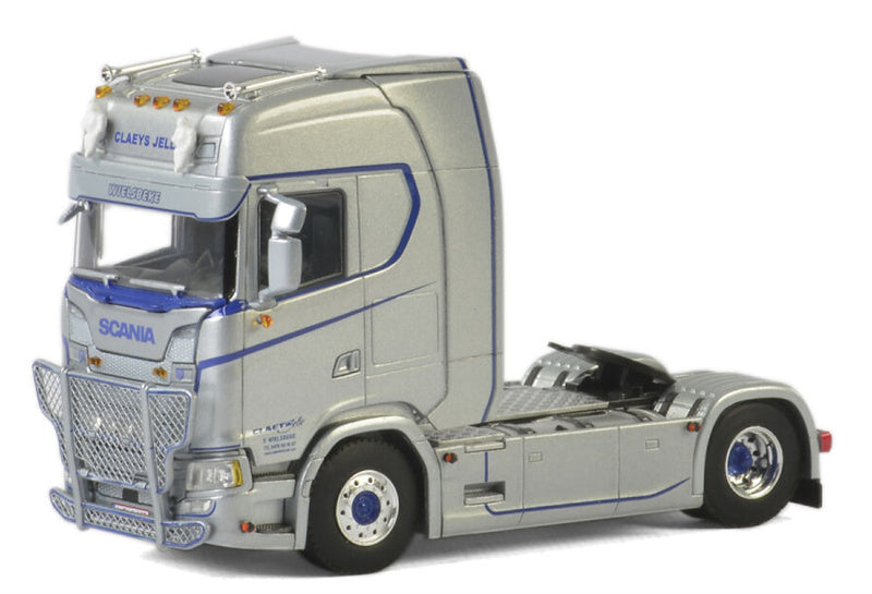 WSI SCANIA S HIGHLINE CS20H 4x2 Claeys Jelle 1:50 Truck Pre-built Model