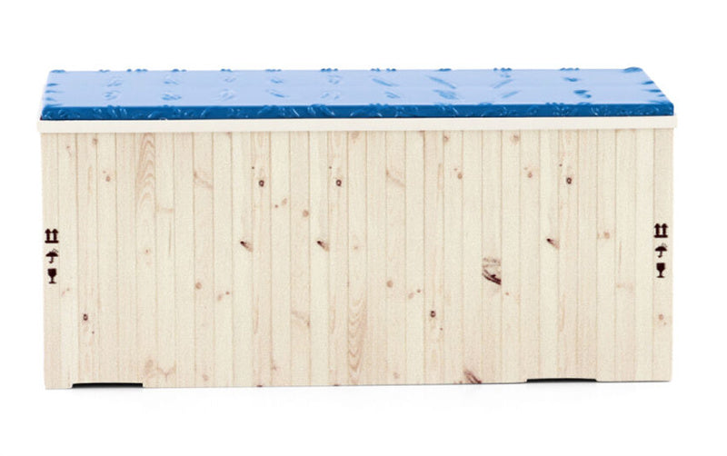 WSI LOW WOODEN BOX WITH TOP SEAL WSI Loads 1:50 Truck Pre-built Model