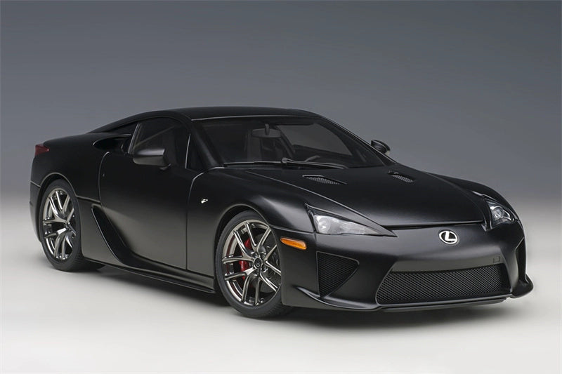 AUTOART LEXUS LFA Car Matte Black 1:18 DIECAST car