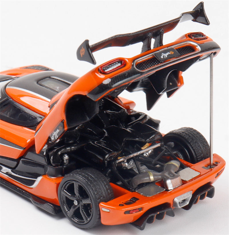 Focal Horizon Koenigsegg Agera RS orange 1:64 Car Pre-built Model view6