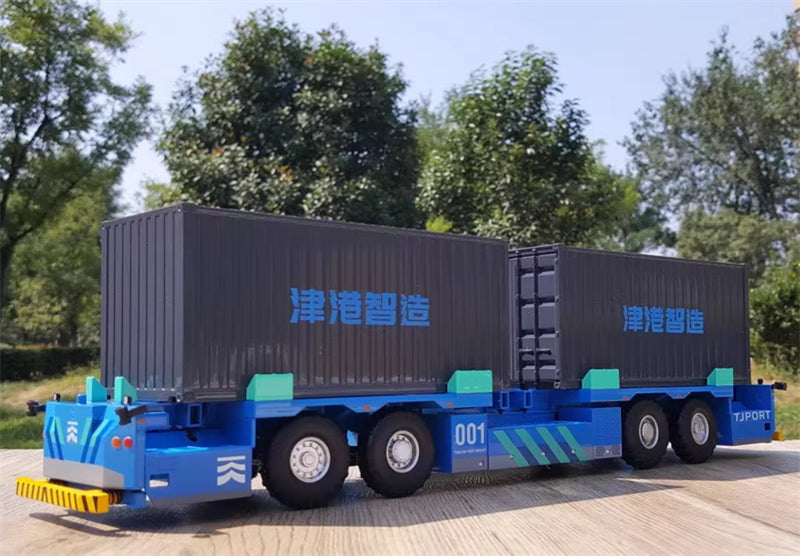 XCMG TJPort Intelligence Robot Transportation 1:35 Truck Pre-built Model