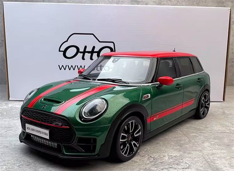 1:18 MINI CLUBMAN F54 JCW 2021 BRITISH GREEN  OTTO Limited Edition 999PCS ONLY Resin Car Model
