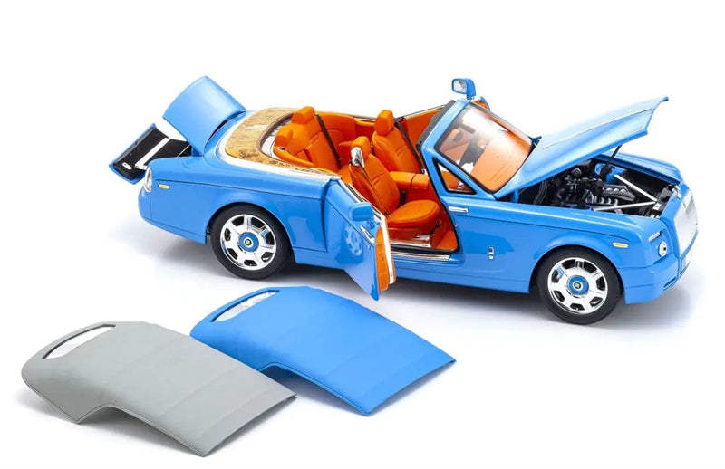 1:18 Rolls-Royce Phantom Drophead Coupe  Light Blue KYOSHO  DIECAST Model