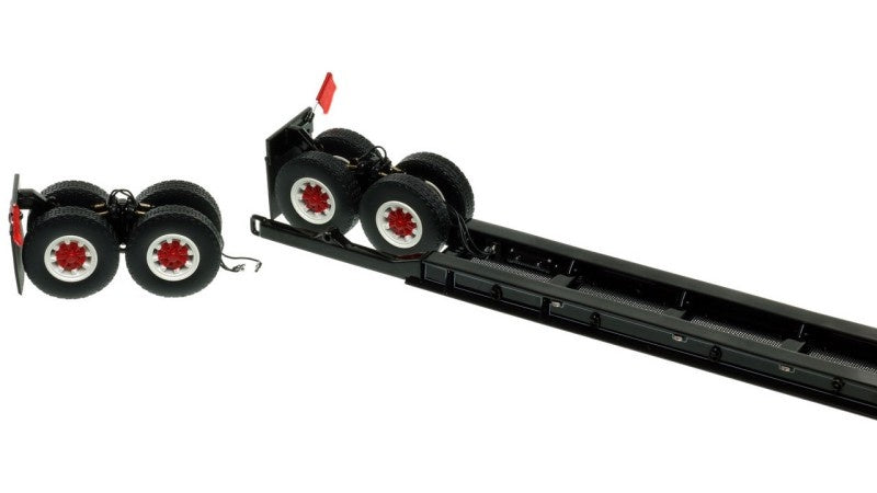 1:50 Rogers  1950s 90-Ton Beam Trailer Heavy Haul Replicas  Black Diecast Model