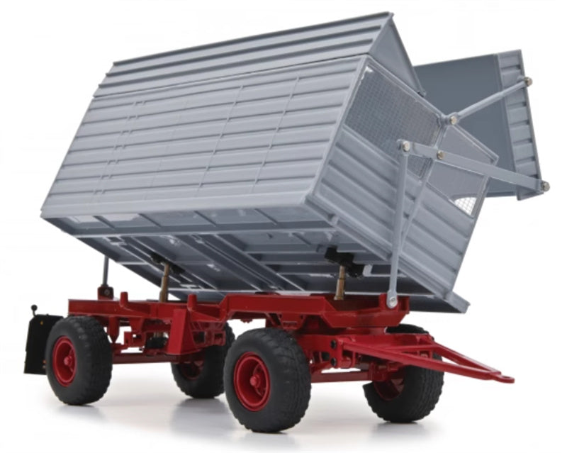 Schuco Fortschritt HW 80 SHA German trailer silver 1:32 Truck Accessories Pre-built Model