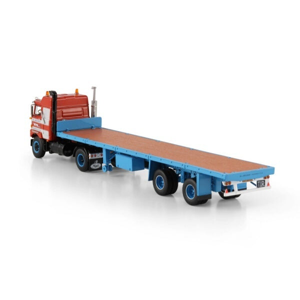 1:50 Mack VANDER MEIJDEN F700 4X2 FLATBED TRAILER 2 AXLE WSI   Diecast Model