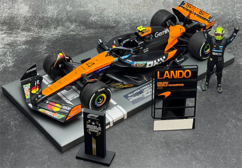 1:18 McLaren MCL39 Norris Winner Abu Dhabi 2025  MINICHAMPS Limited Edition 1200PCS ONLY Resin Model