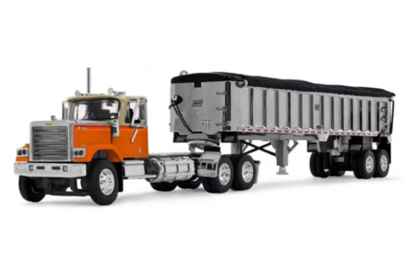 1:64 Chevrolet DCP Orange Diecast Model view1