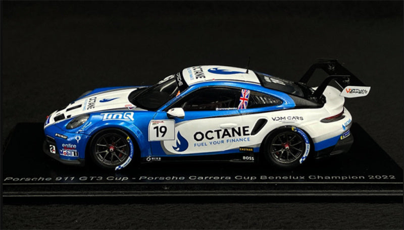 1:43 Spark Porsche 911 GT3 CupPorsche Carrera Cup Benelux Champion 2022 #19 view3